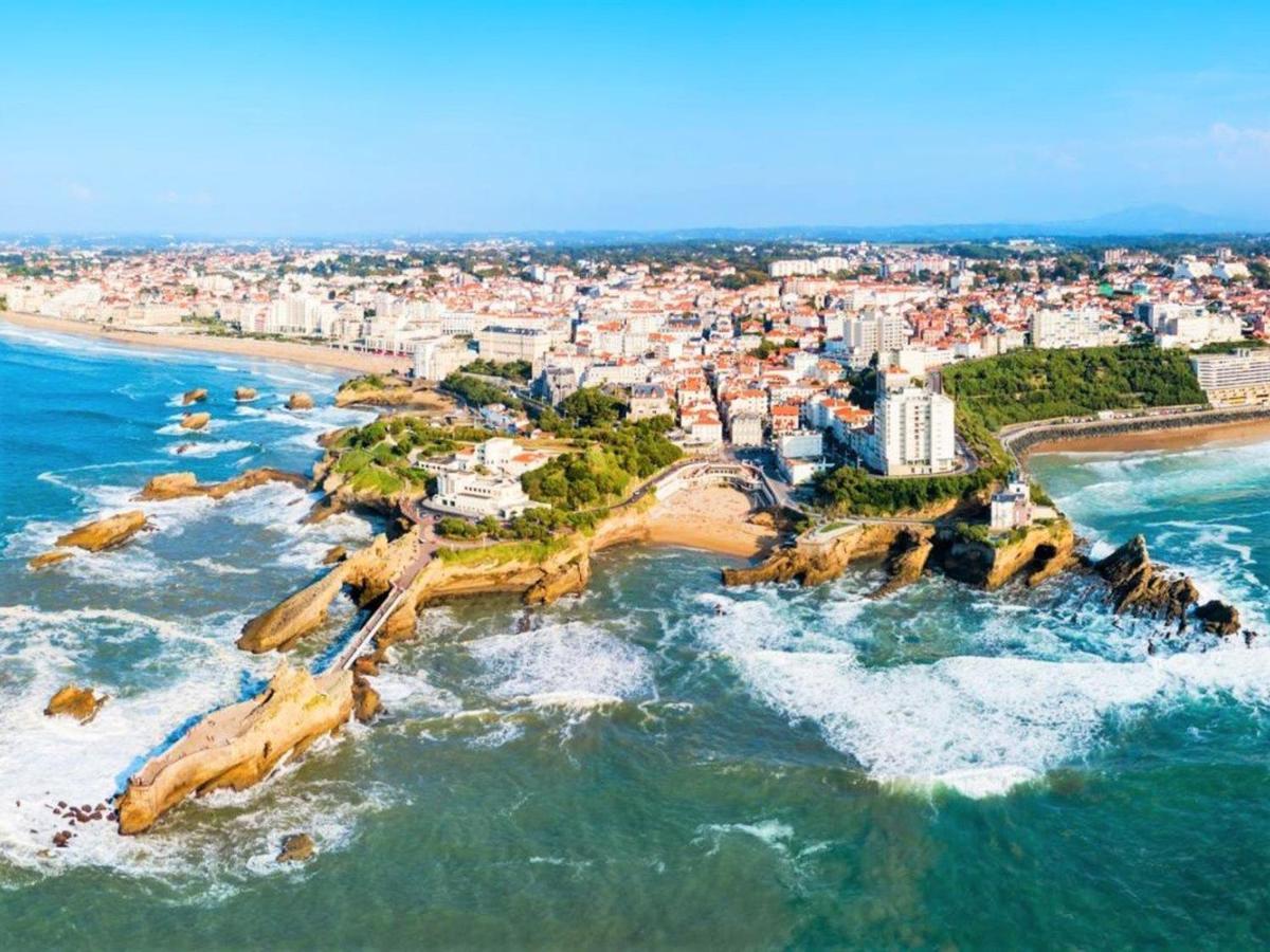 Bel Renove Avec Terrasse Et Parking, Proche Plage Et Commerces - Halles - Fr-1-3-530 Biarriz